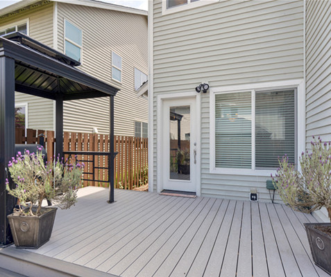 PVC residential decking